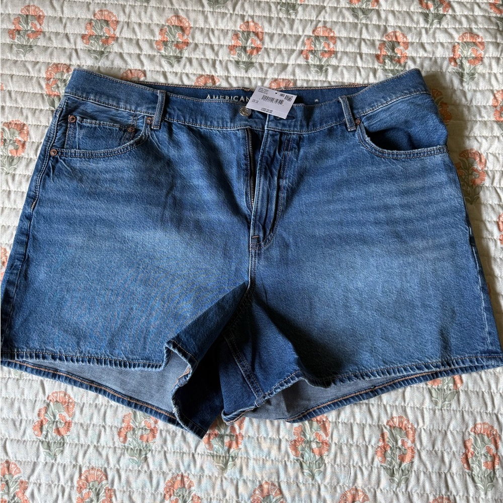 Brand New W/Tags American Eagle Outfitters Women's Classic Blue Jean Shorts